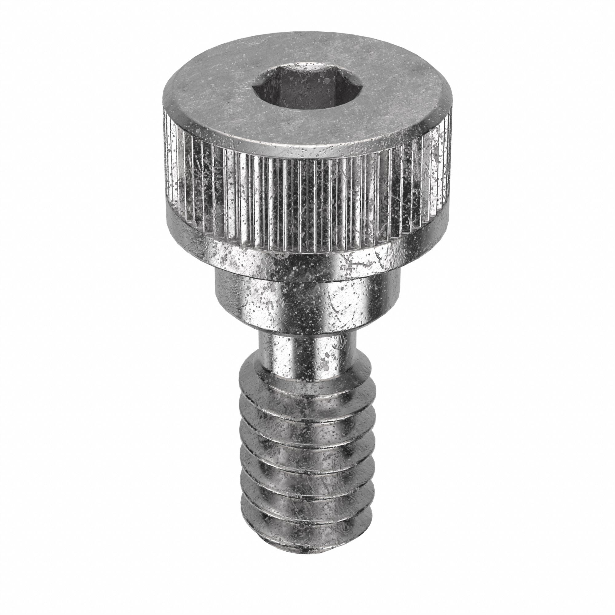 Shoulder Screw: Std Shoulder Screw, 10-24 Thr Size, 3/8 in Thr Lg, 1/8 in Shoulder Lg, Std, 4 PK