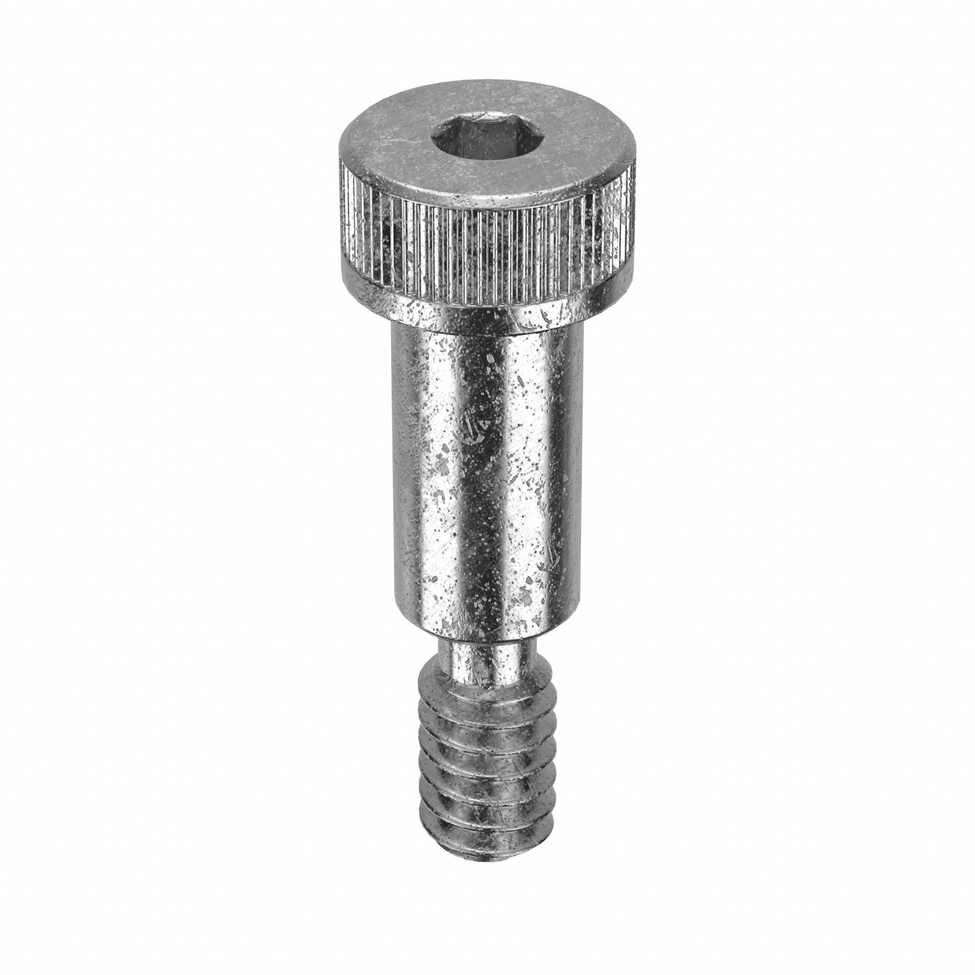 Shoulder Screw: Std Shoulder Screw, 10-24 Thr Size, 3/8 in Thr Lg, 1/2 in Shoulder Lg, Std, 4 PK