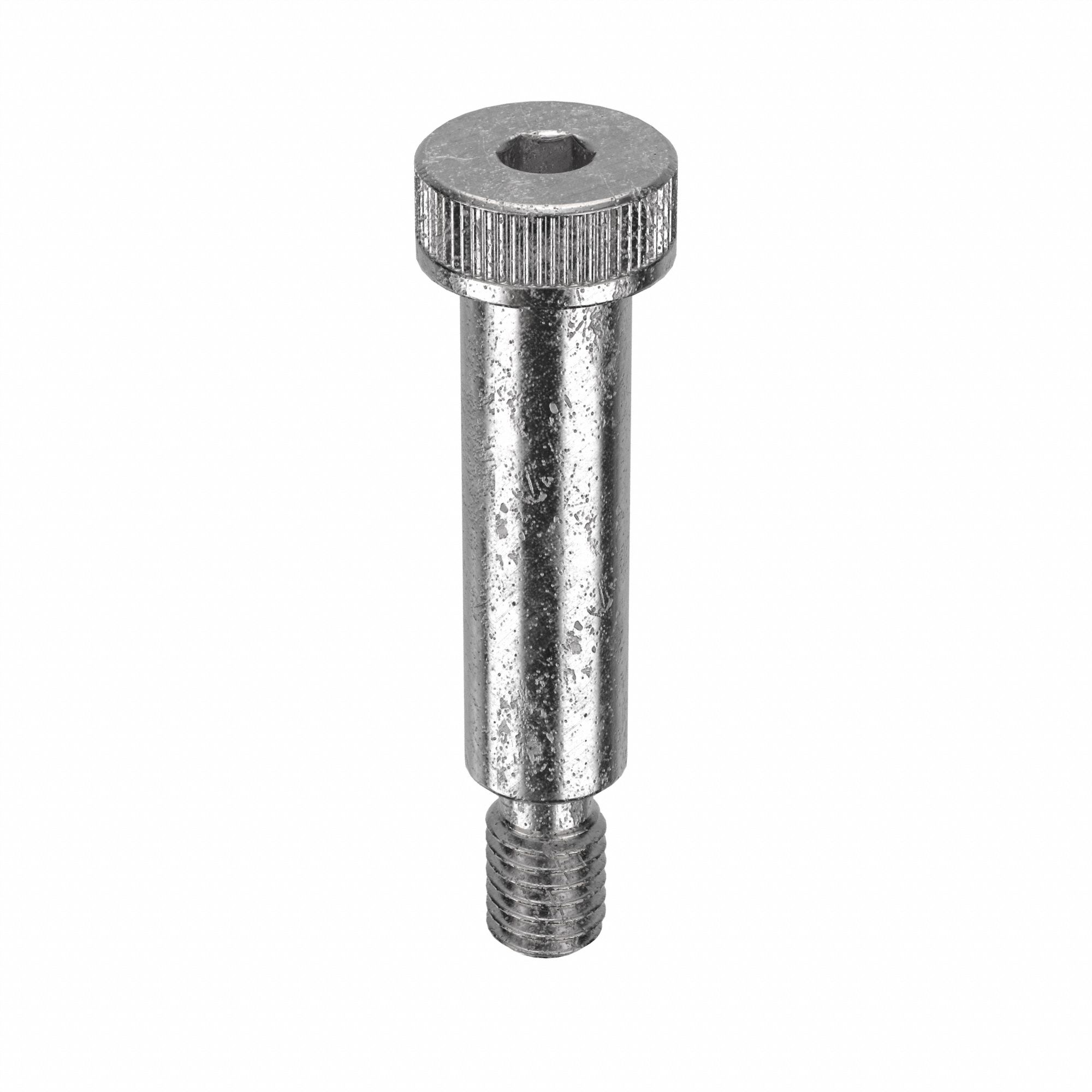 Shoulder Screw: Std Shoulder Screw, 3/8"-16 Thr Size, 5/8 in Thr Lg, 1 3/4 in Shoulder Lg, Std, 2 PK