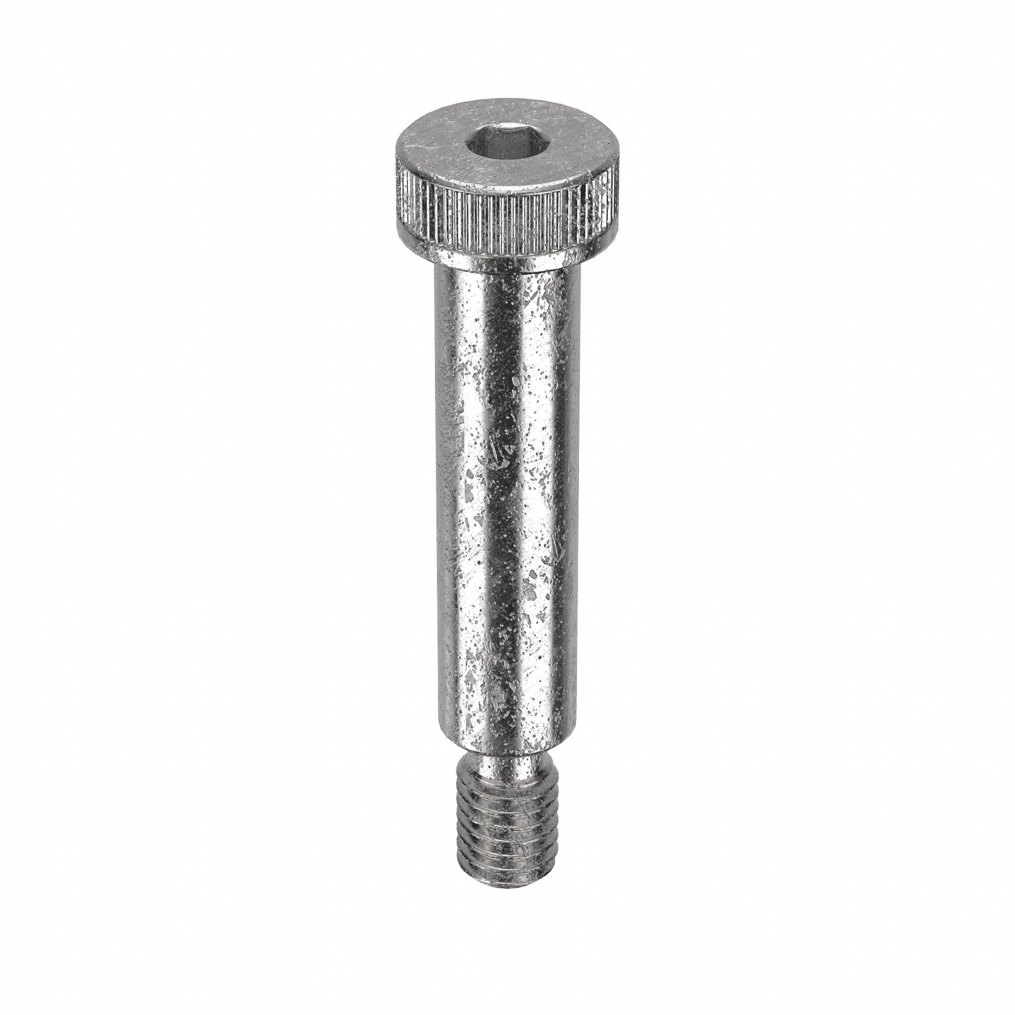 Shoulder Screw: Std Shoulder Screw, 3/8"-16 Thr Size, 5/8 in Thr Lg, 2 in Shoulder Lg, Std, 2 PK