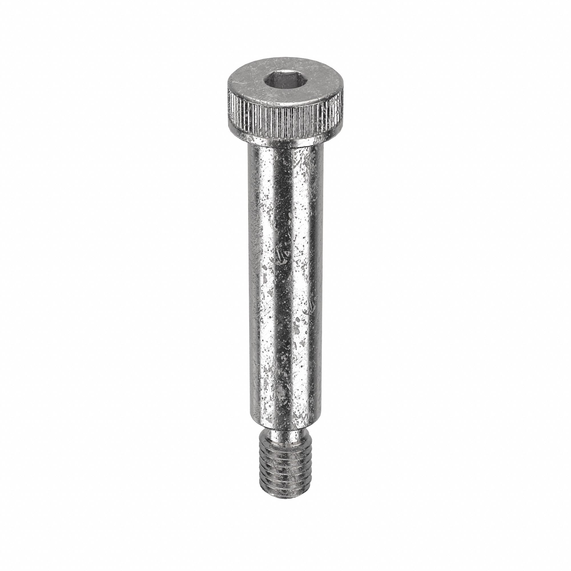 Shoulder Screw: Std Shoulder Screw, 3/8"-16 Thr Size, 5/8 in Thr Lg, 2 1/4 in Shoulder Lg, Std, 2 PK