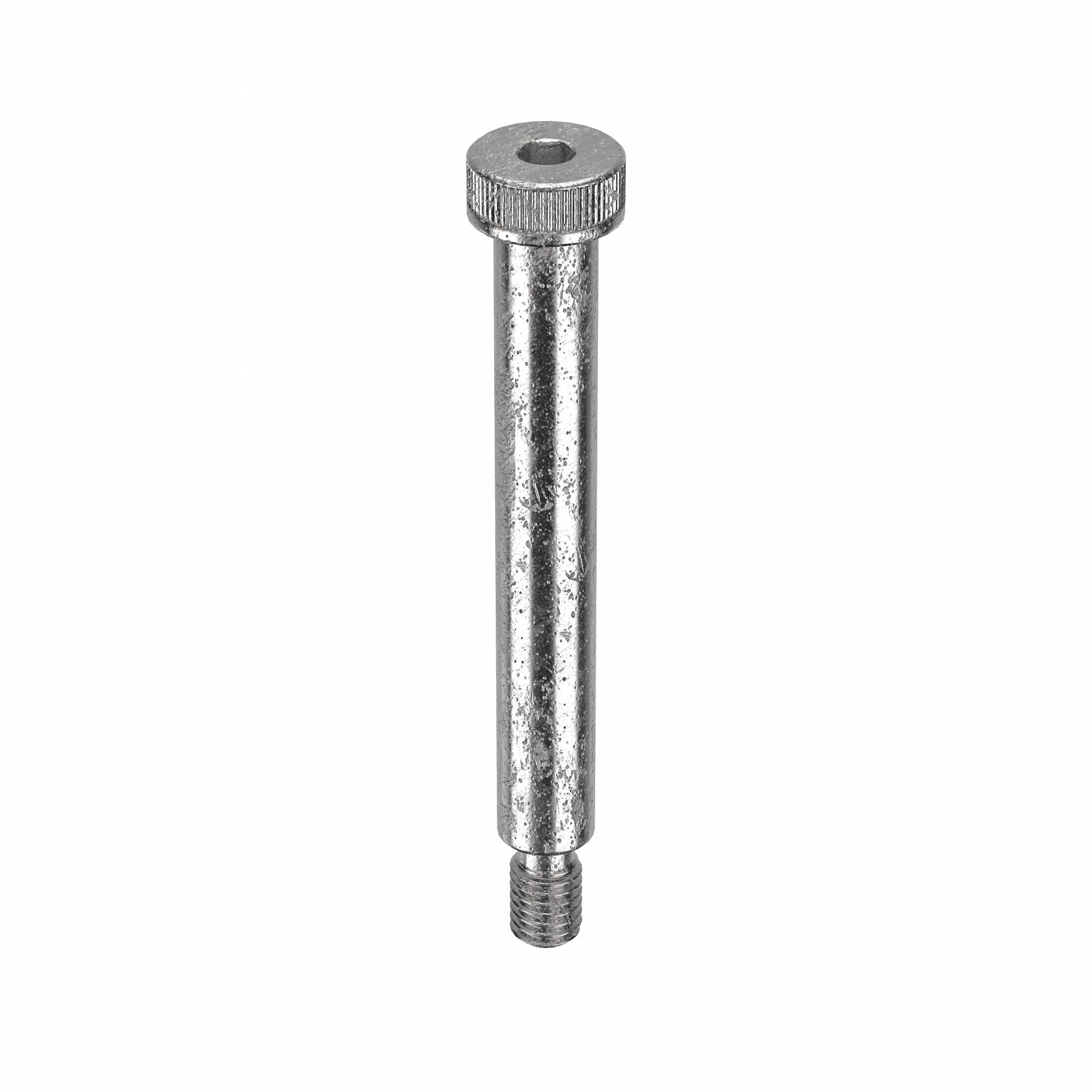 Shoulder Screw: Std Shoulder Screw, 3/8"-16 Thr Size, 5/8 in Thr Lg, 3 1/2 in Shoulder Lg, Std, 2 PK