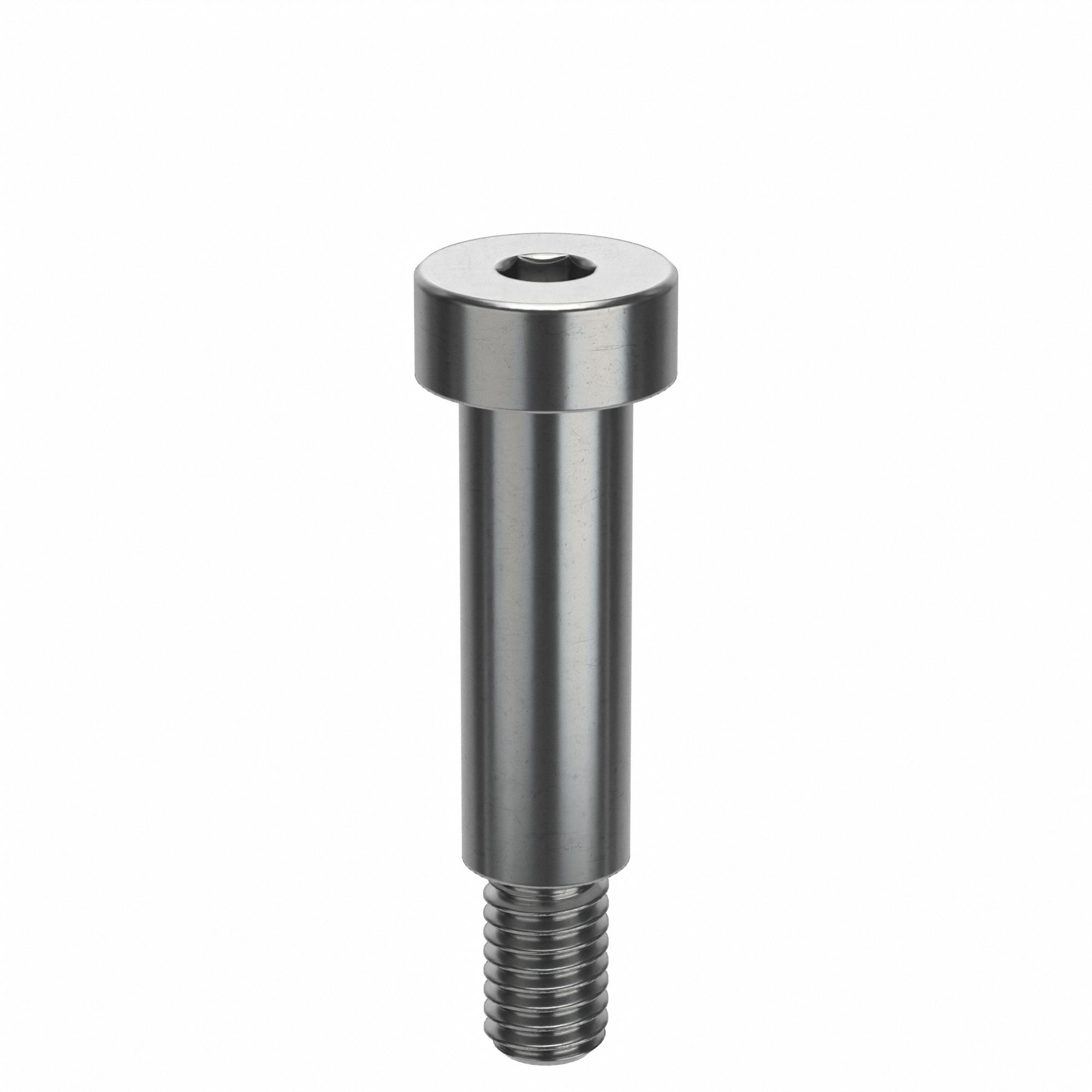 Shoulder Screw: Std Shoulder Screw, 3/8"-16 Thr Size, 5/8 in Thr Lg, 4 1/2 in Shoulder Lg, Std, 2 PK