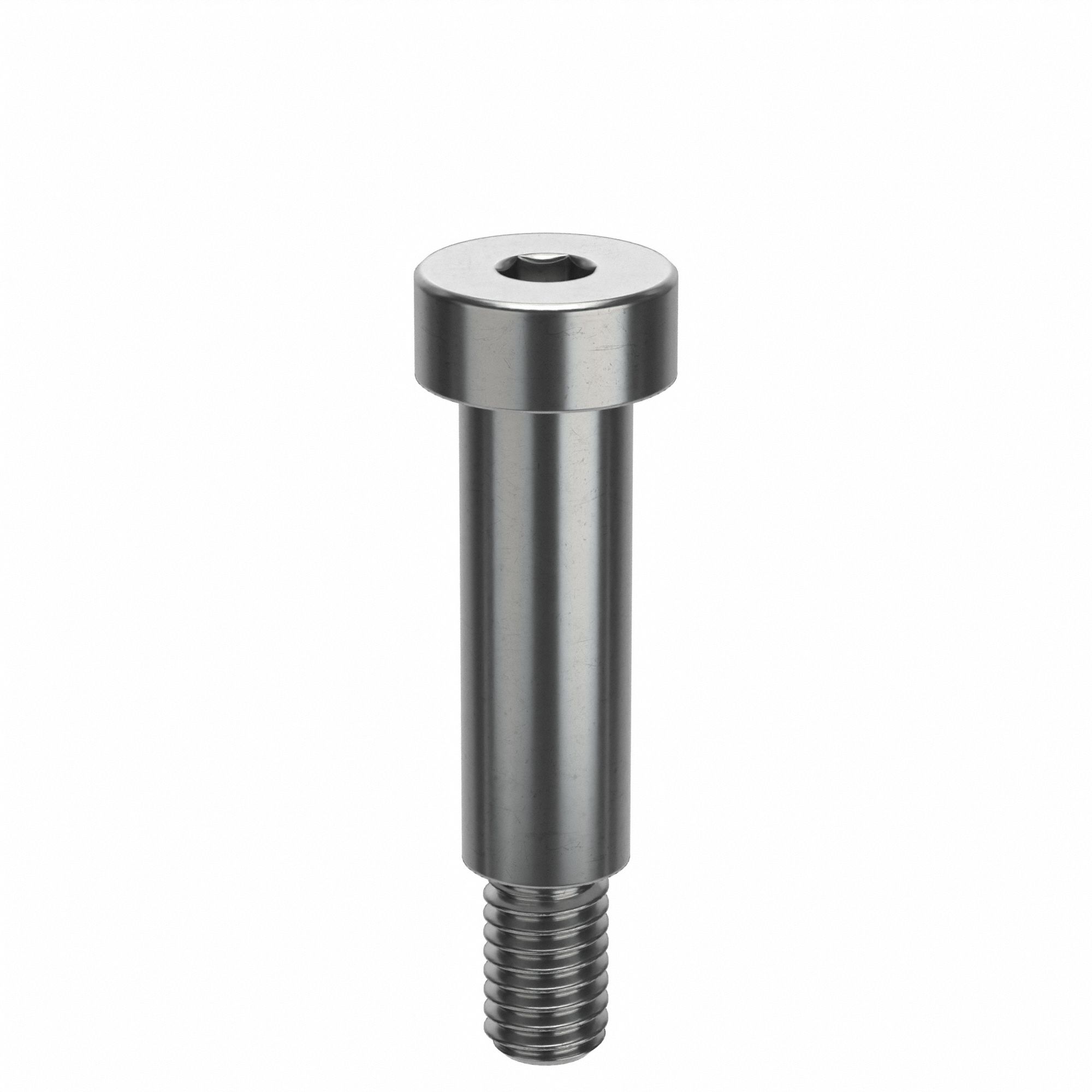 Shoulder Screw: Std Shoulder Screw, 3/8"-16 Thr Size, 5/8 in Thr Lg, 5 1/2 in Shoulder Lg, Std, 2 PK