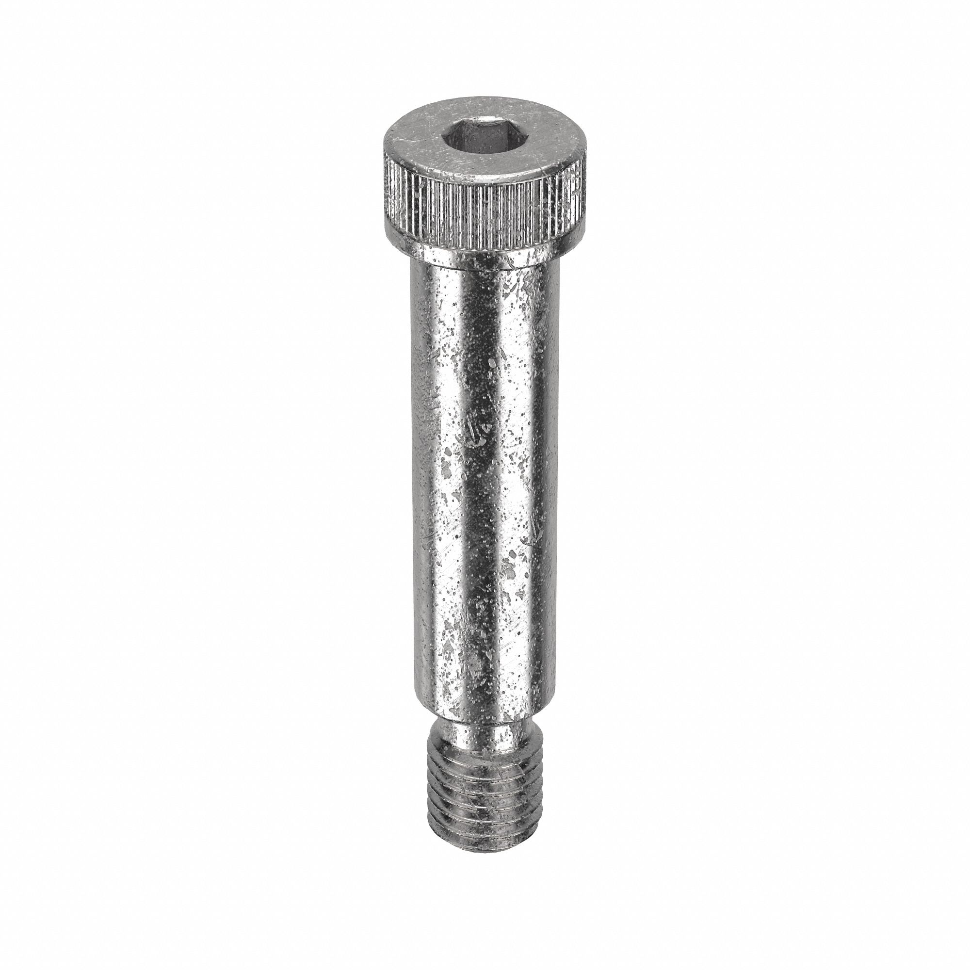 Shoulder Screw: Std Shoulder Screw, 5/8"-11 Thr Size, 7/8 in Thr Lg, 2 3/4 in Shoulder Lg, Std, 2 PK