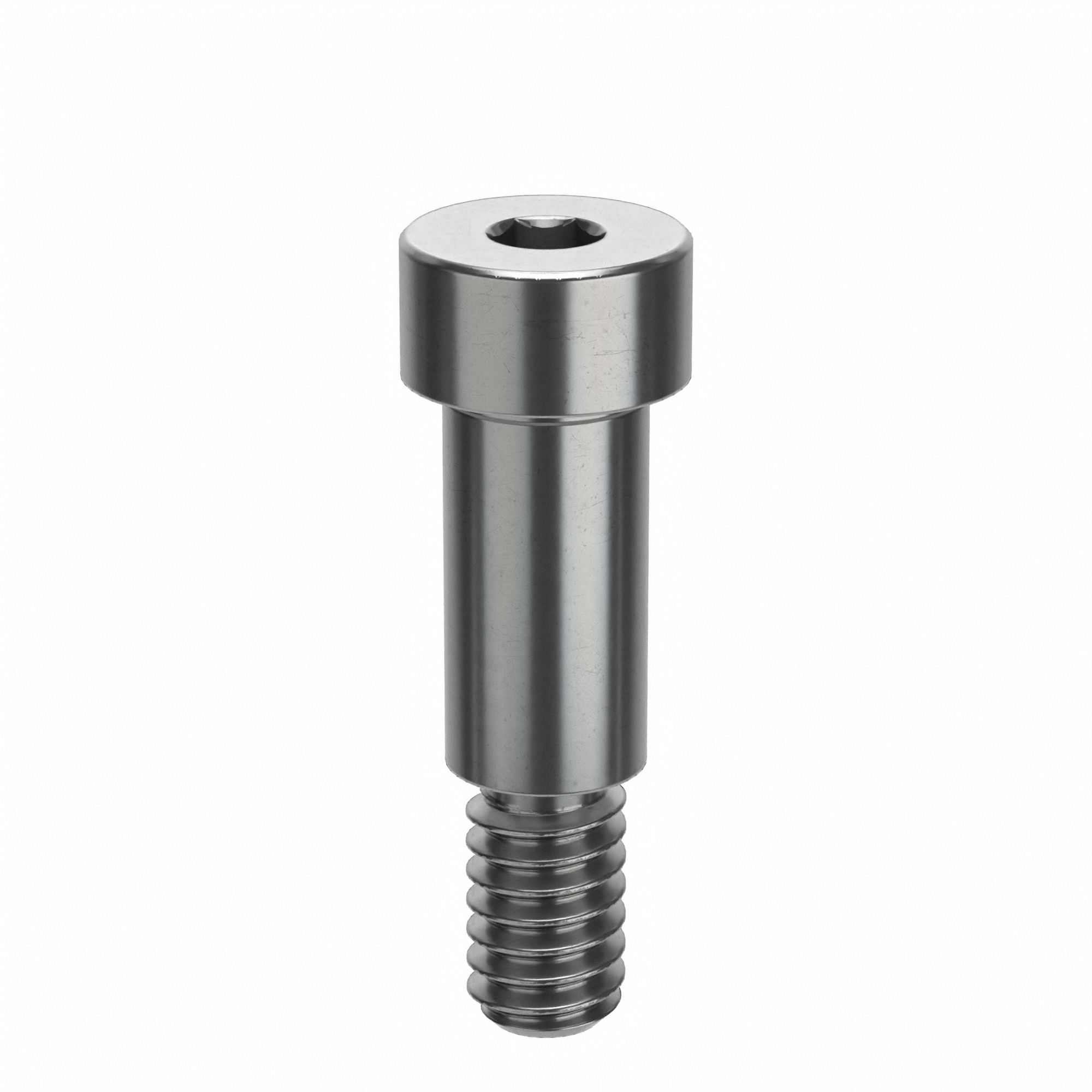 Shoulder Screw: Std Shoulder Screw, 1/4-20 Thr Size, 7/16 in Thr Lg, 5/8 in Shoulder Lg, Std, 4 PK