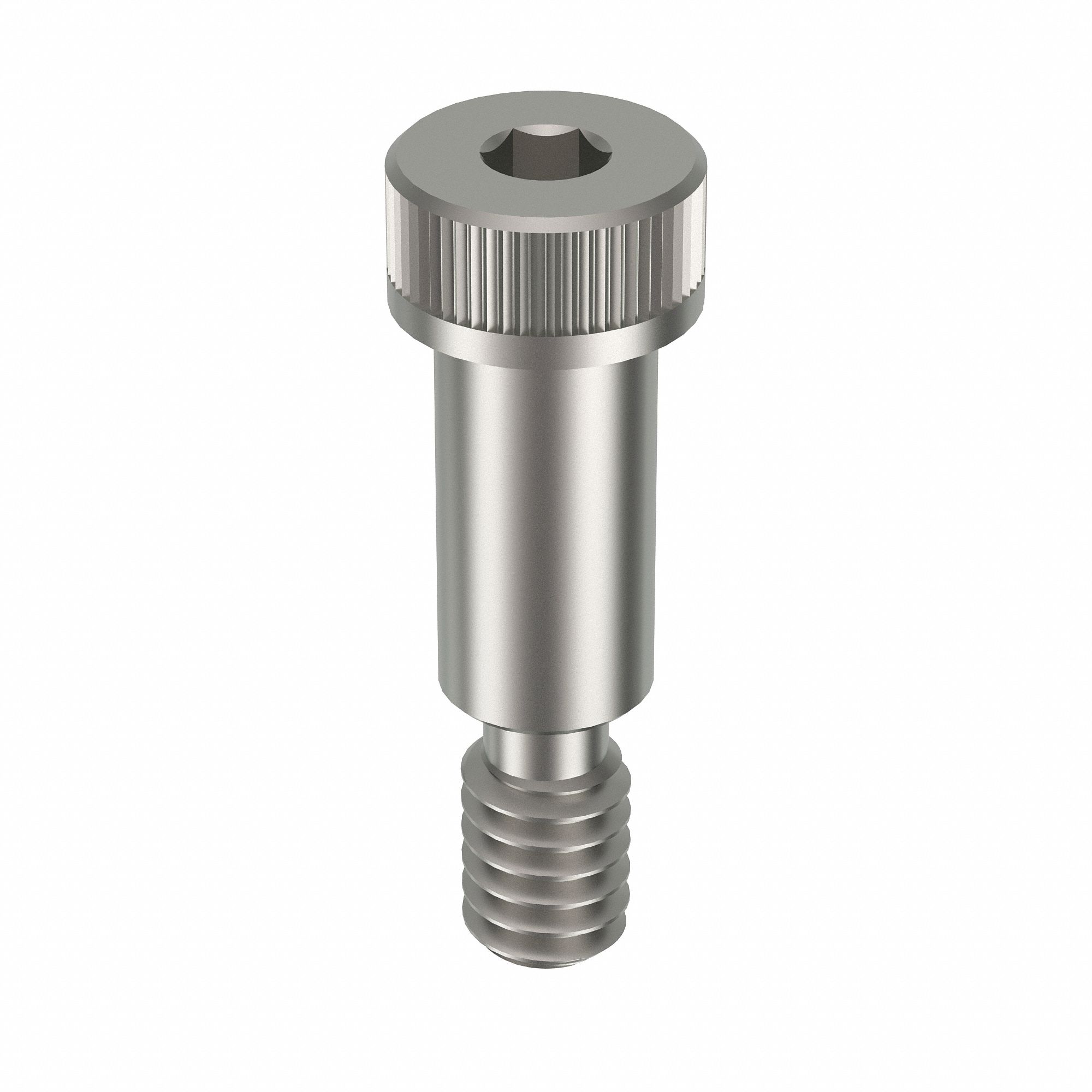 Shoulder Screw: Std Shoulder Screw, 1/4-20 Thr Size, 7/16 in Thr Lg, 3/4 in Shoulder Lg, Std, 4 PK