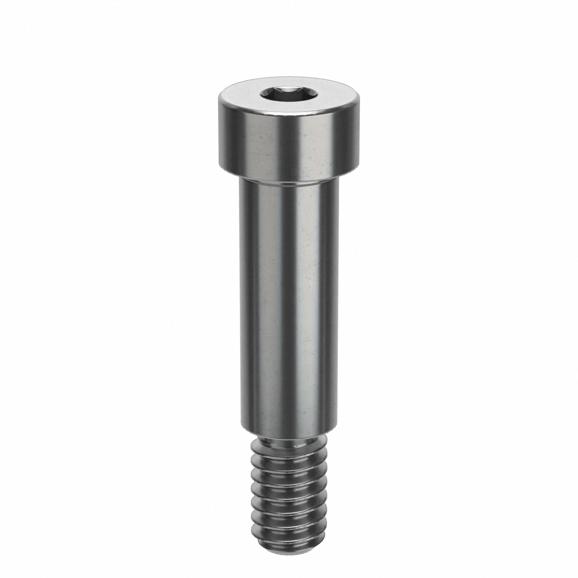 Shoulder Screw: Std Shoulder Screw, 1/4-20 Thr Size, 7/16 in Thr Lg, 1 1/2 in Shoulder Lg, Std, 2 PK