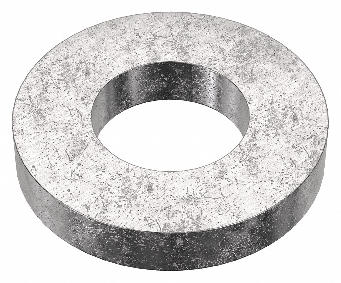 Mil. Spec. Flat Washer: 18-8, Stainless Steel, #8 Screw Sz, 0.187 in In Dia, 3/8 in Out Dia, 100 PK