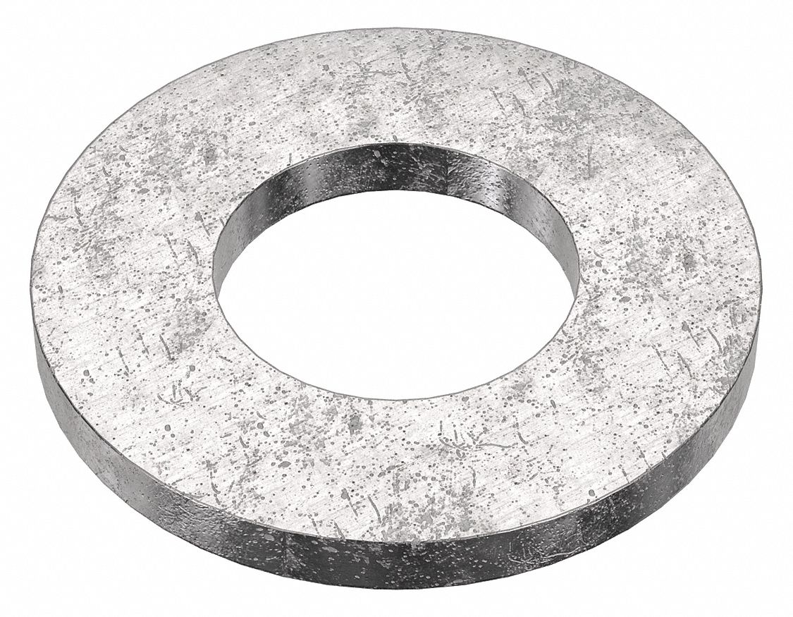 Mil. Spec. Flat Washer: 18-8, Stainless Steel, 5/8 in Screw Sz, 0.656 in In Dia, 18-8, 5 PK