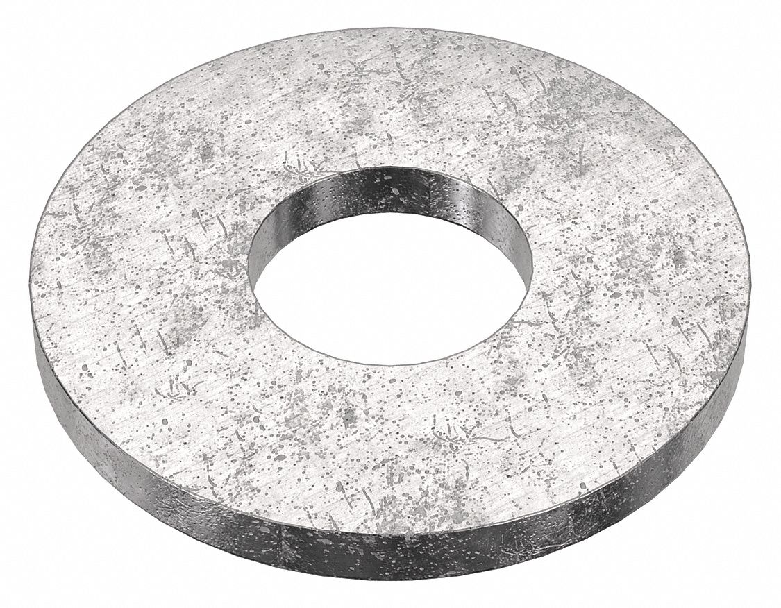 Mil. Spec. Flat Washer: 18-8, Stainless Steel, 5/8 in Screw Sz, 0.688 in In Dia, 18-8, 5 PK