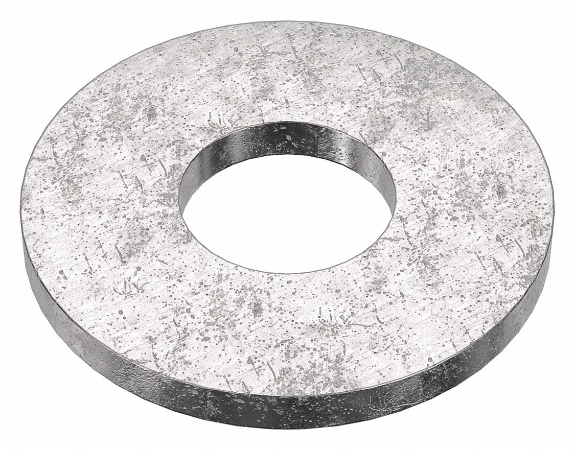 Mil. Spec. Flat Washer: 18-8, Stainless Steel, 3/4 in Screw Sz, 0.812 in In Dia, 2 in Out Dia, 18-8