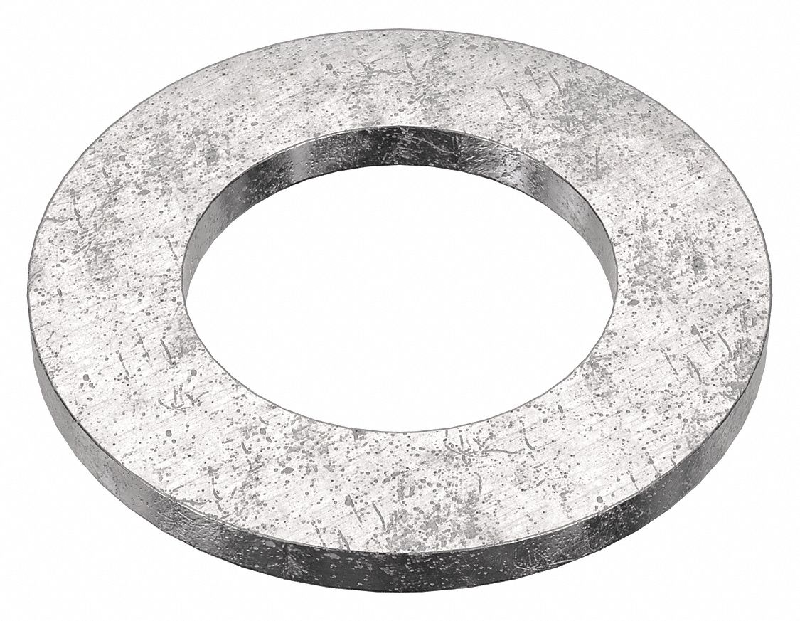 Mil. Spec. Flat Washer: 18-8, Stainless Steel, 5/16 in Screw Sz, 0.328 in In Dia, 18-8, 50 PK