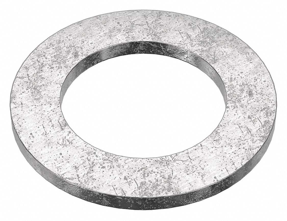 Mil. Spec. Flat Washer: 18-8, Stainless Steel, 3/8 in Screw Sz, 0.39 in In Dia, 18-8, 50 PK