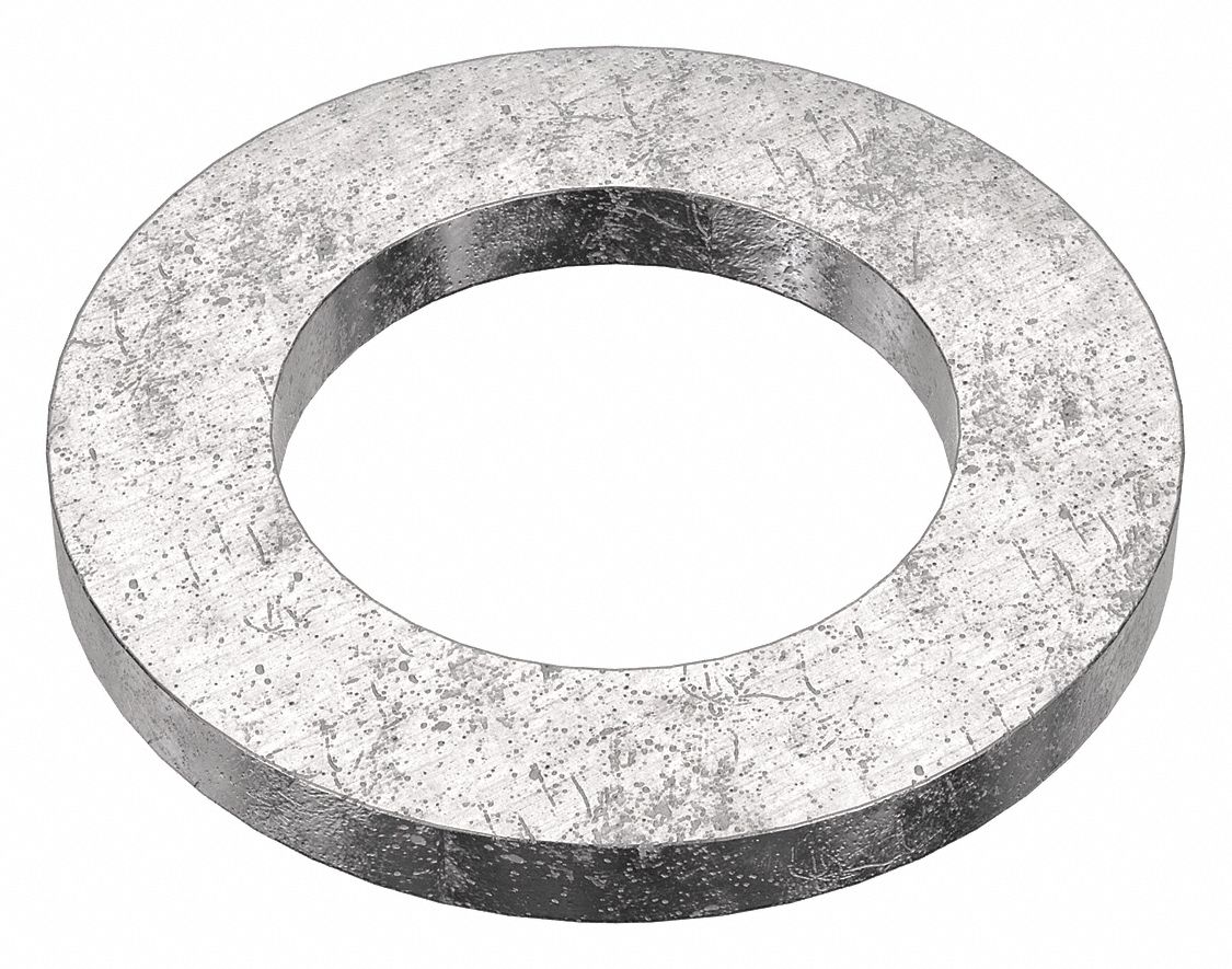 Mil. Spec. Flat Washer: 18-8, Stainless Steel, 7/16 in Screw Sz, 0.453 in In Dia, 18-8, 25 PK