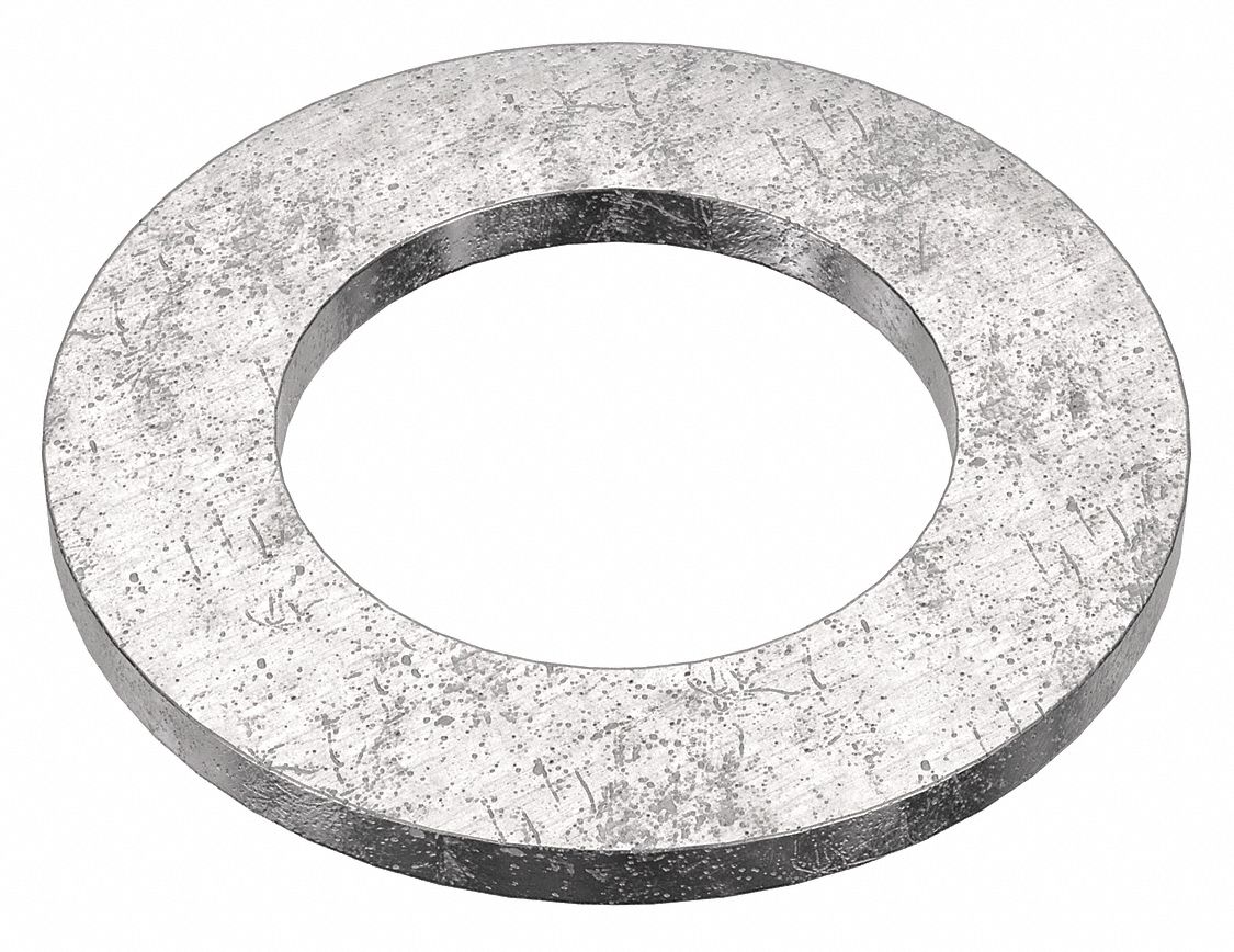 Mil. Spec. Flat Washer: 18-8, Stainless Steel, 7/8 in Screw Sz, 0.89 in In Dia, 18-8, 10 PK