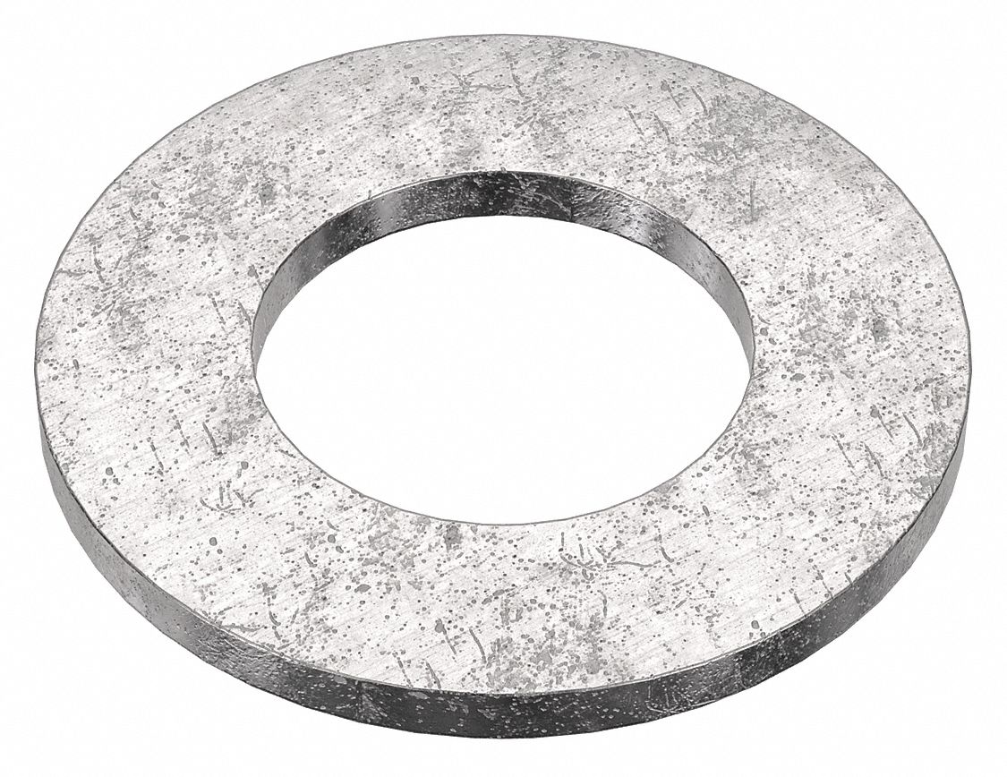 Mil. Spec. Flat Washer: 18-8, Stainless Steel, #6 Screw Sz, 0.143 in In Dia, 18-8, 100 PK