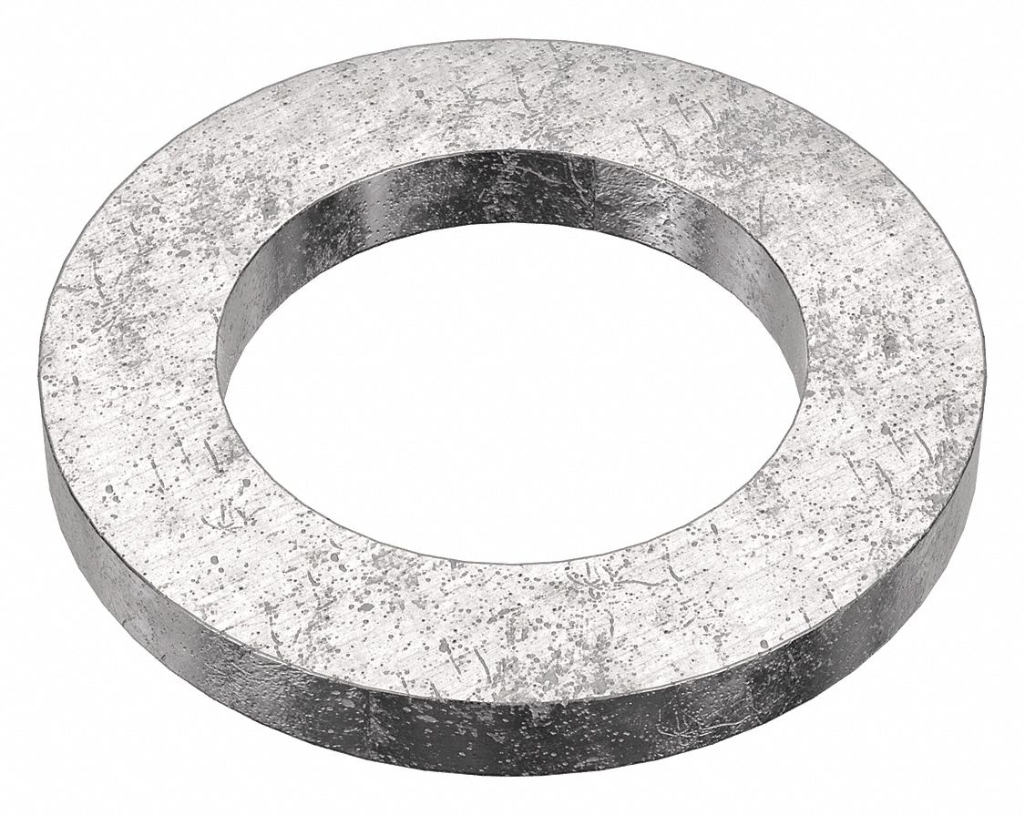 Mil. Spec. Flat Washer: 18-8, Stainless Steel, 3/8 in Screw Sz, 0.39 in In Dia, 18-8, 50 PK
