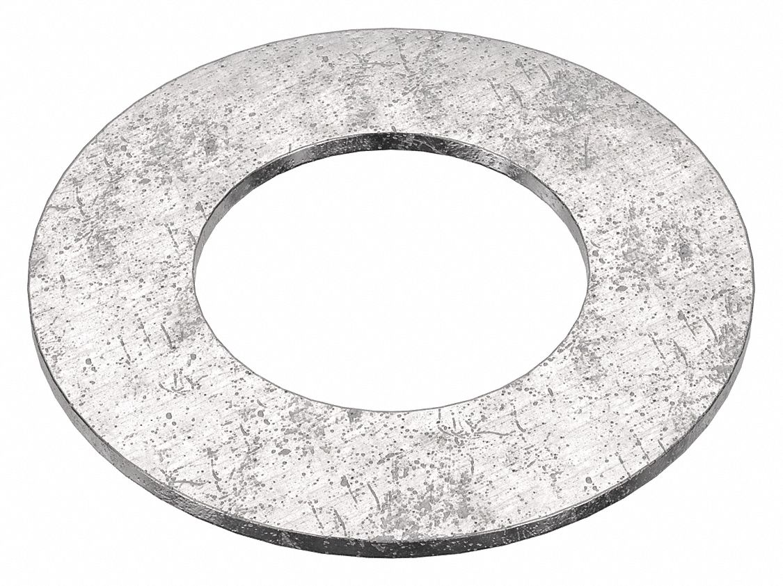 Mil. Spec. Flat Washer: 18-8, Stainless Steel, 9/16 in Screw Sz, 0.578 in In Dia, 18-8, 10 PK