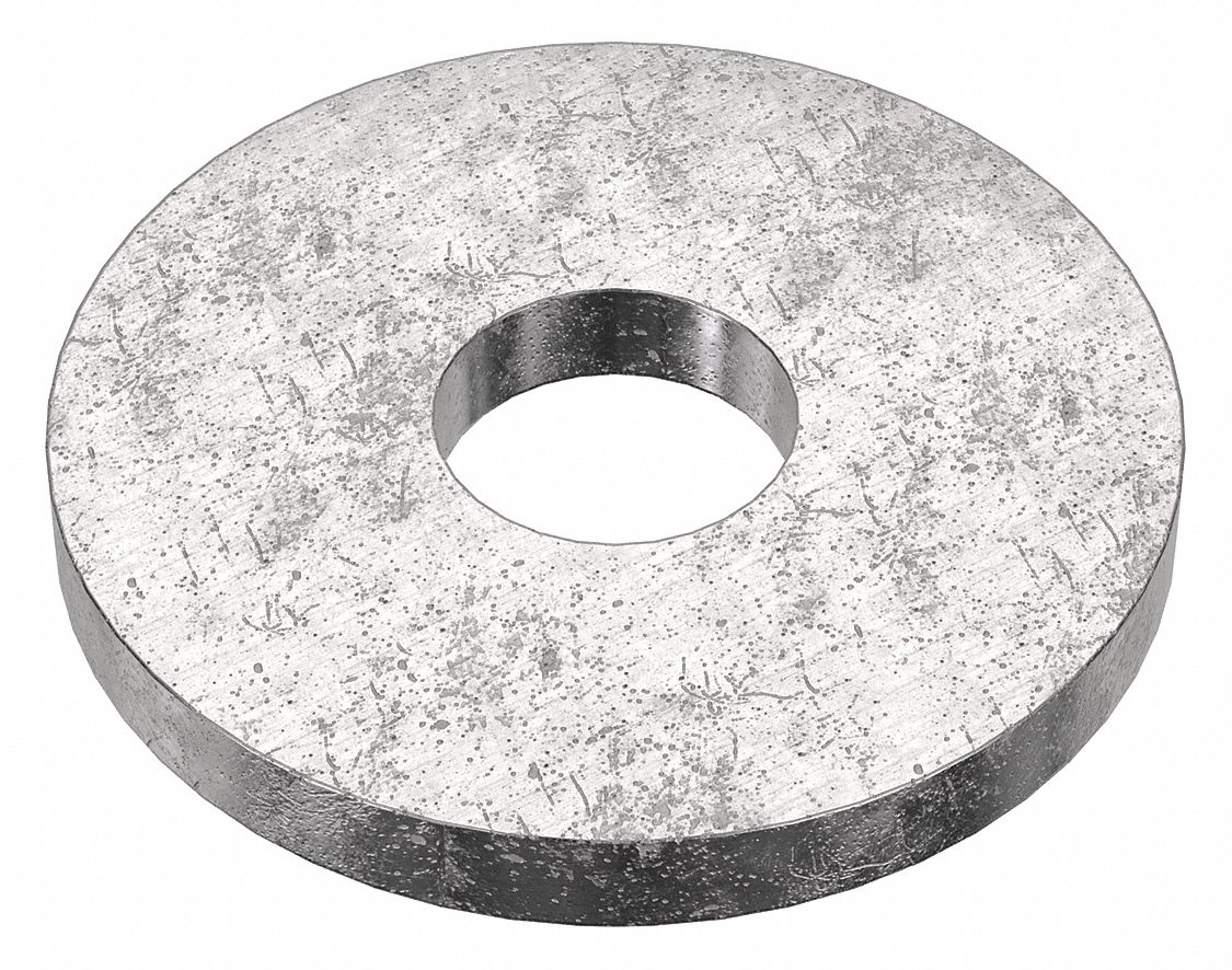 Mil. Spec. Flat Washer: 18-8, Stainless Steel, #5 Screw Sz, 0.14 in In Dia, 7/16 in Out Dia, 100 PK