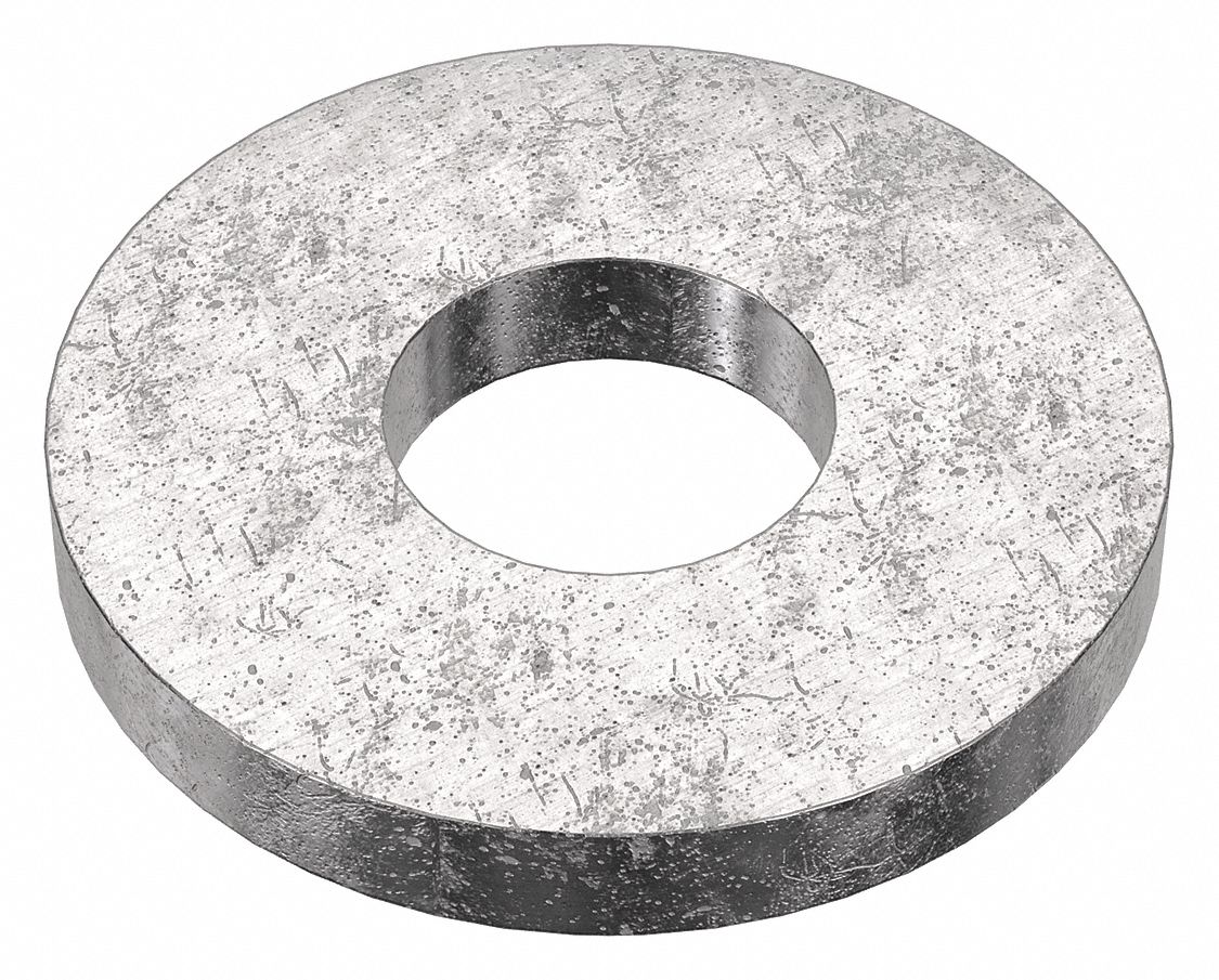 SAE Washer: 316, Stainless Steel, #4 Screw Sz, 0.125 in In Dia, 5/16 in Out Dia, 316, 25 PK