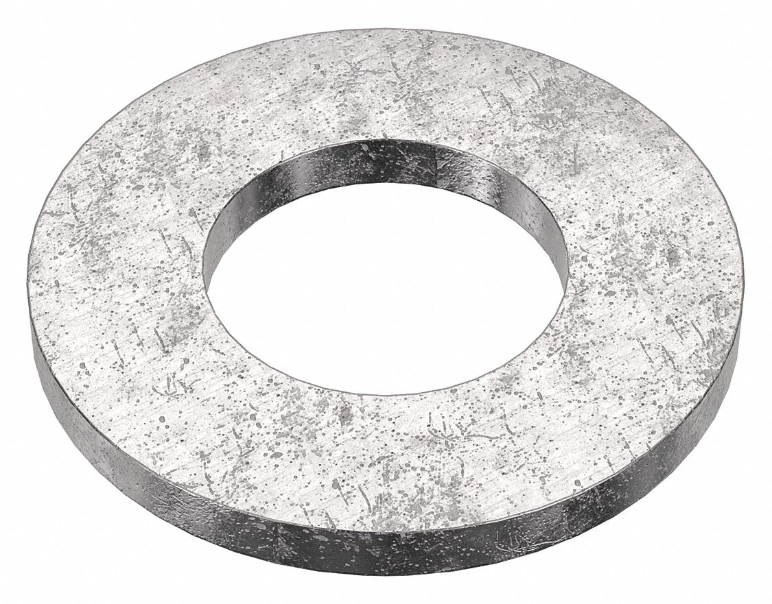SAE Washer: 316, Stainless Steel, 7/16 in Screw Sz, 0.469 in In Dia, 59/64 in Out Dia, 316, 5 PK