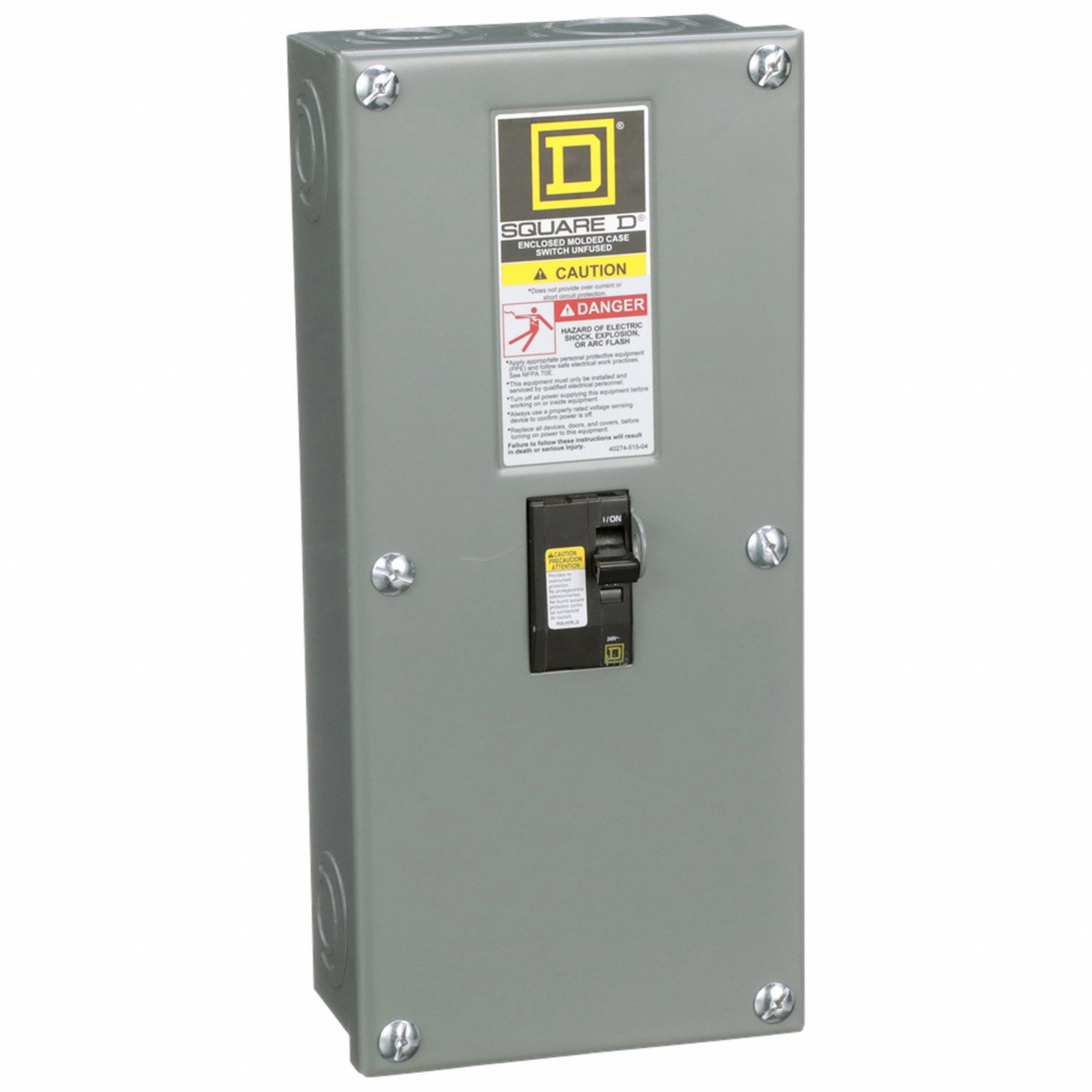 100 A Amps, 240V AC, Safety Switch 2DP82QO2000NS Grainger