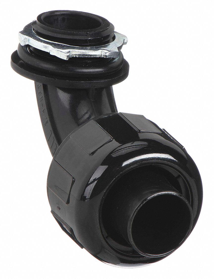 CONDUIT FITTING,NYLON,TRADE SZ 3/8 IN