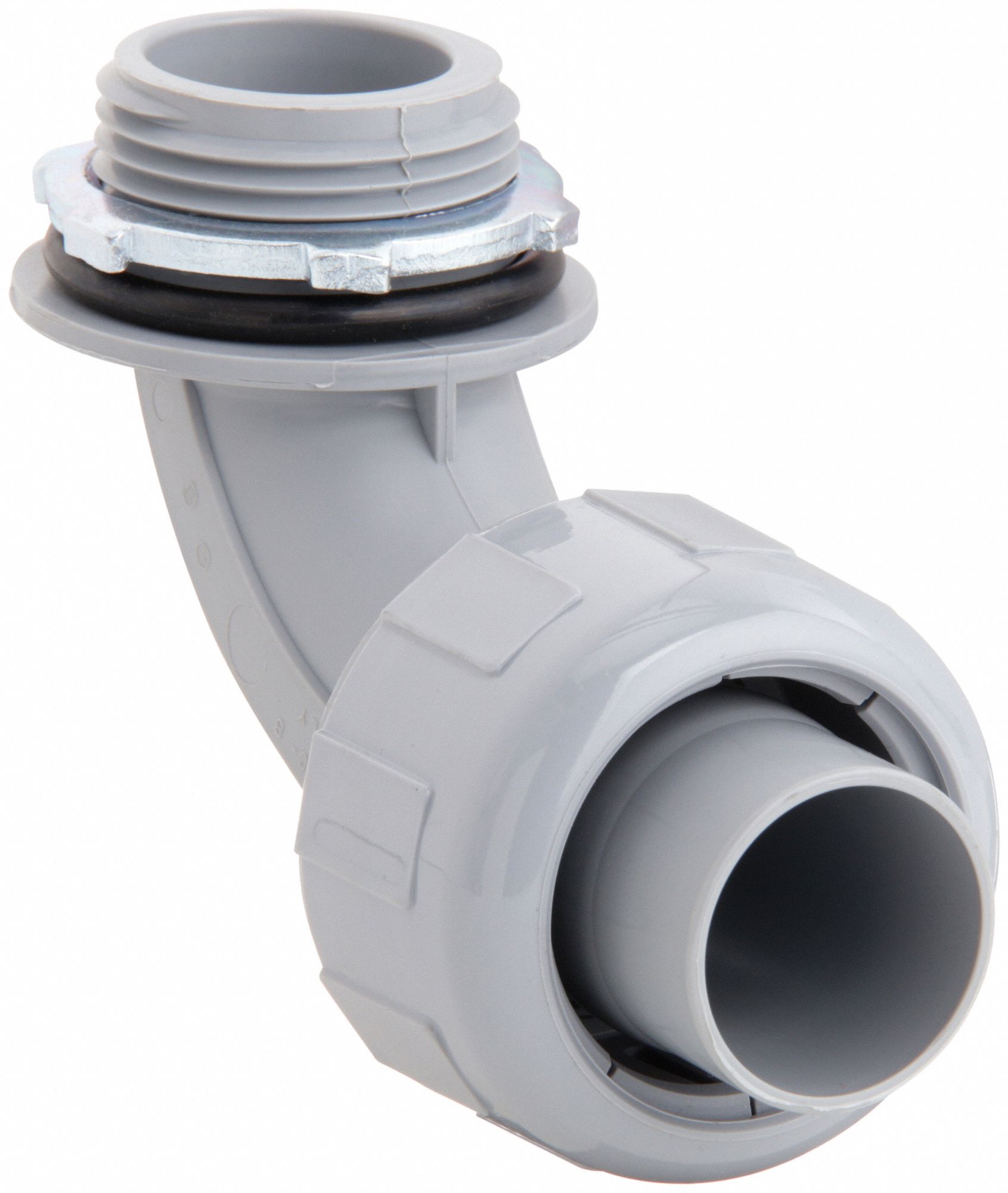 1 in Trade Size, 90°, Liquid-Tight Conduit Fitting - 2DPG9|P1009NGY ...