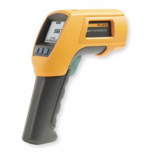 Kaizen Environmental Services - FLUKE 566 AND 568 THERMOMETER Just when you  thought advanced IR temperature measurement should be easier! With a  straightforward user interface and soft-key menus, the Fluke 566 and