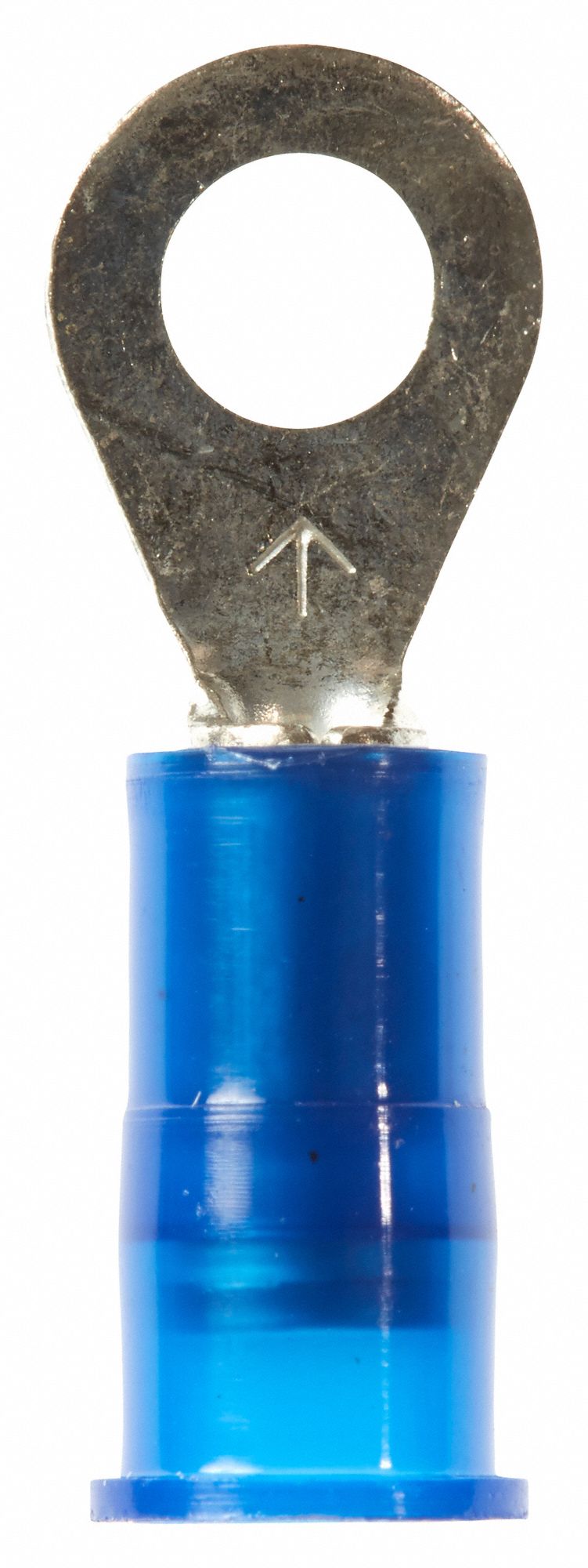 3M Ring Terminal Blue, 8 Stud Size, Brazed, 221 Degrees F, 0.91 in