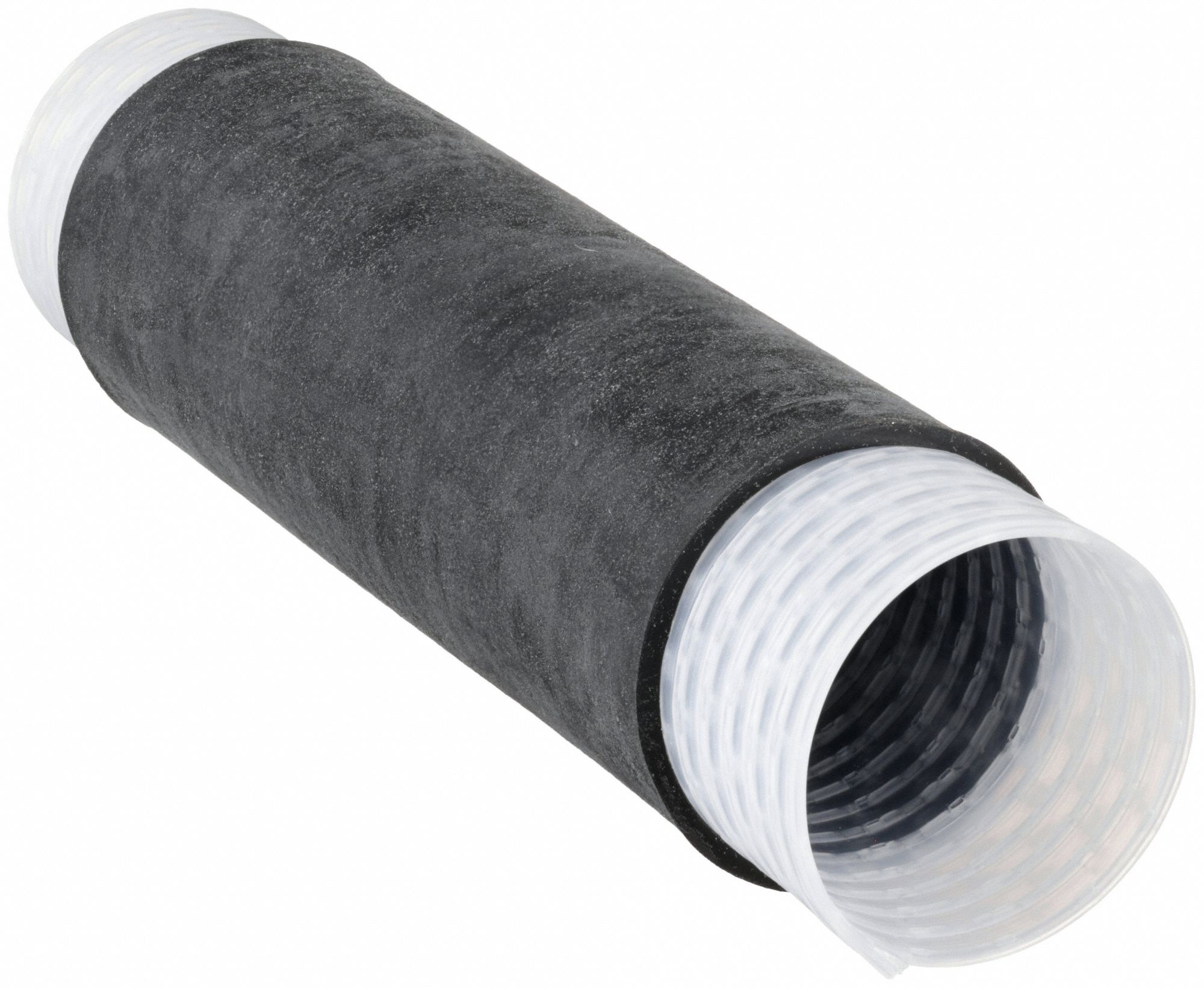 Cold Shrink Insulator: 1.38 in I.D. Before Shrinking, 0.67 in I.D. After Shrinking, Black, 10 PK