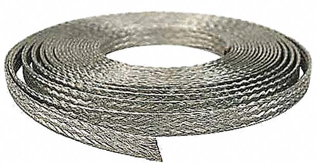 Grounding Braid Copper Overall L 25ft
