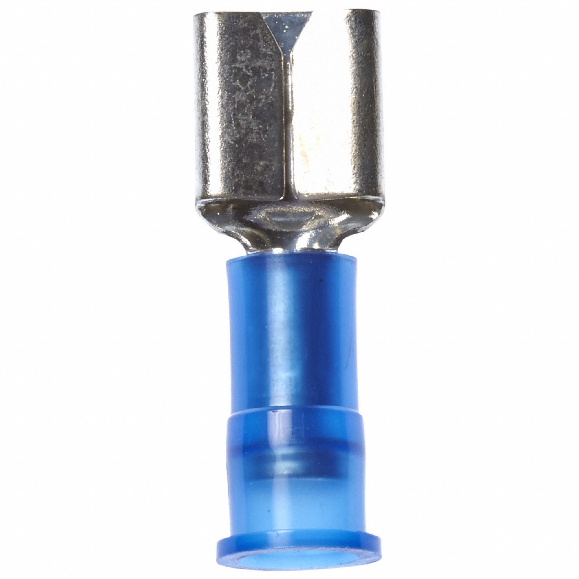 Wire Disconnect: Female Socket, Blue, Nylon, Partial Coverage, 16 AWG – 14 AWG Wire Size