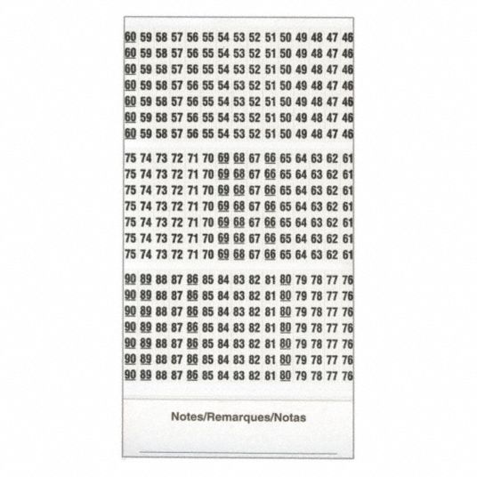 3M™ ScotchCode™ Write-On Wire Marker Book SWB