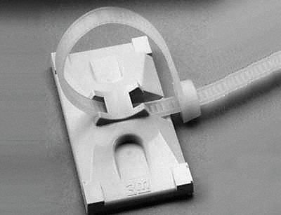 Cable Tie Base 2 Way Beige PK500