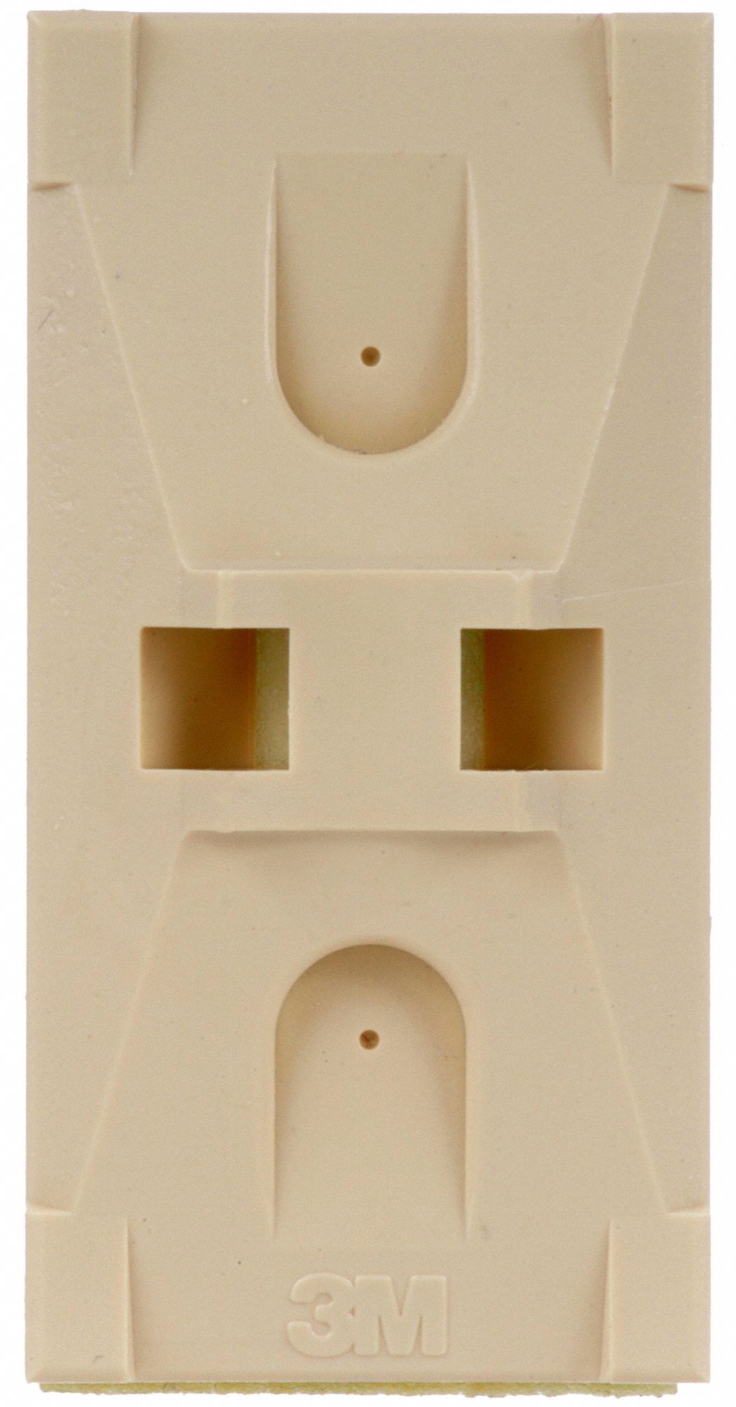 Cable Tie Mounting Base: 0.21 in Slot Wd, 0.18 in Slot Ht, 2 in L x 1 in W x 0.35 in H, 500 PK