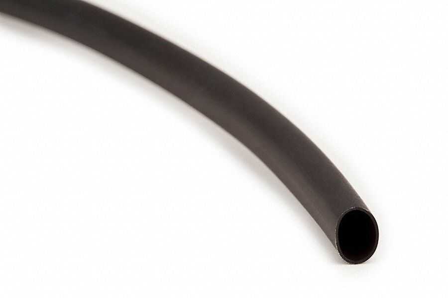 Heat Shrink Tubing: 0.13 in I.D. Before Shrinking, 1 in I.D. After Shrinking, 200 ft Lg, 3 PK