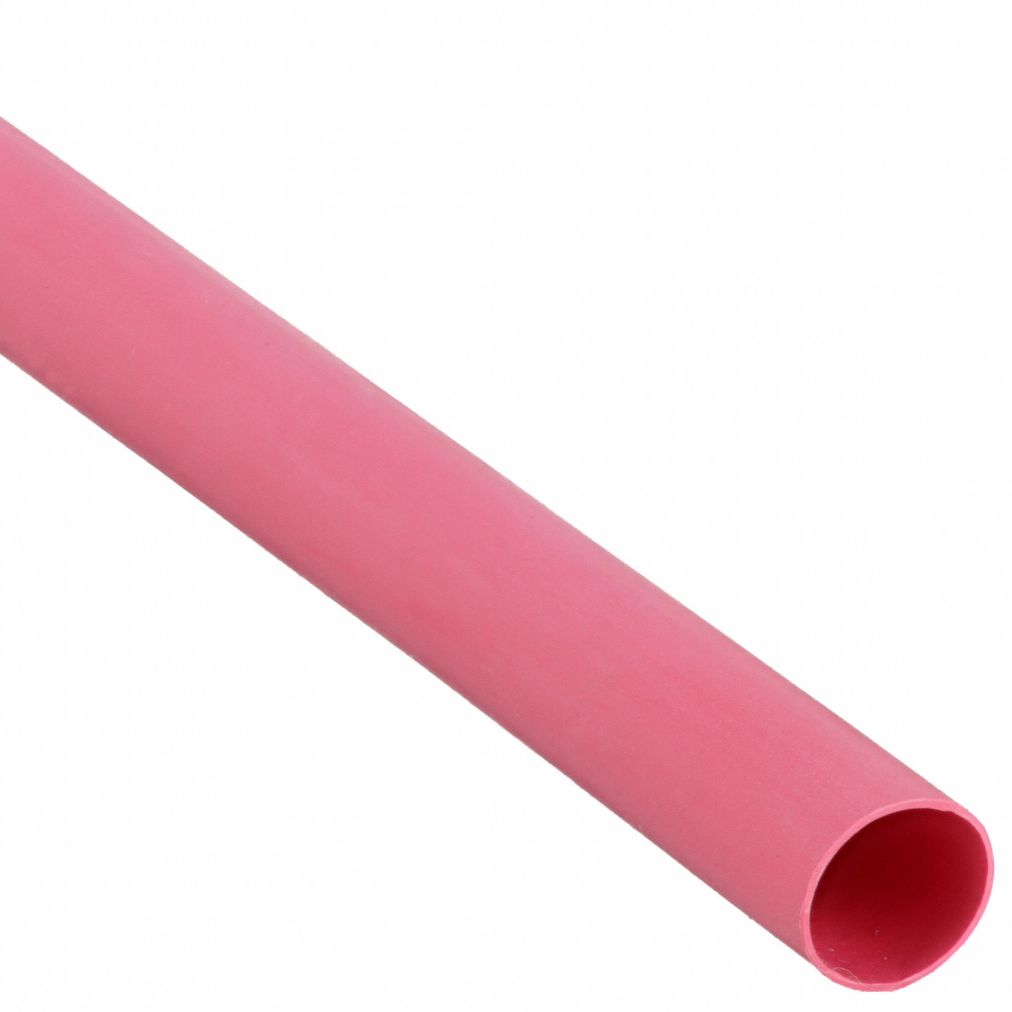 Heat Shrink Tubing: 0.06 in I.D. Before Shrinking, 0.03 in I.D. After Shrinking, 4 ft Lg, 250 PK