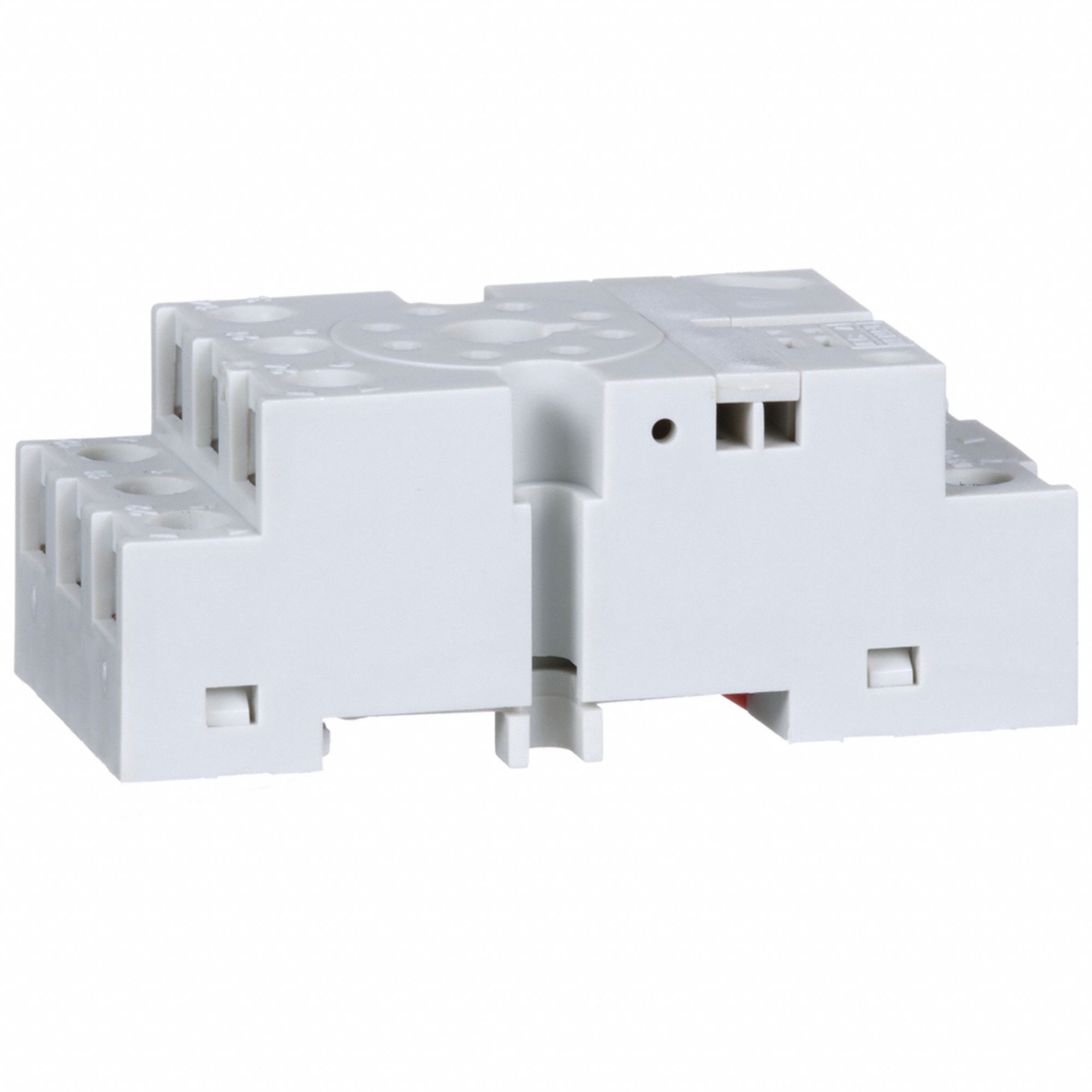 RELAY SOCKET, 16 A RATING, DIN-RAIL AND SURFACE SOCKET MOUNTING, 8 PINS, A SOCKET, ELEVATOR