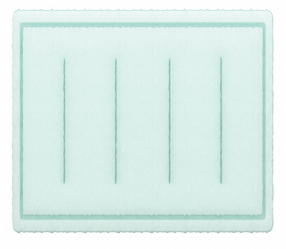 Link Air Filter: 20 in x 20 in x 1 in, 20 in Section Wd, 1 Sections, 3 Ply, MERV 8