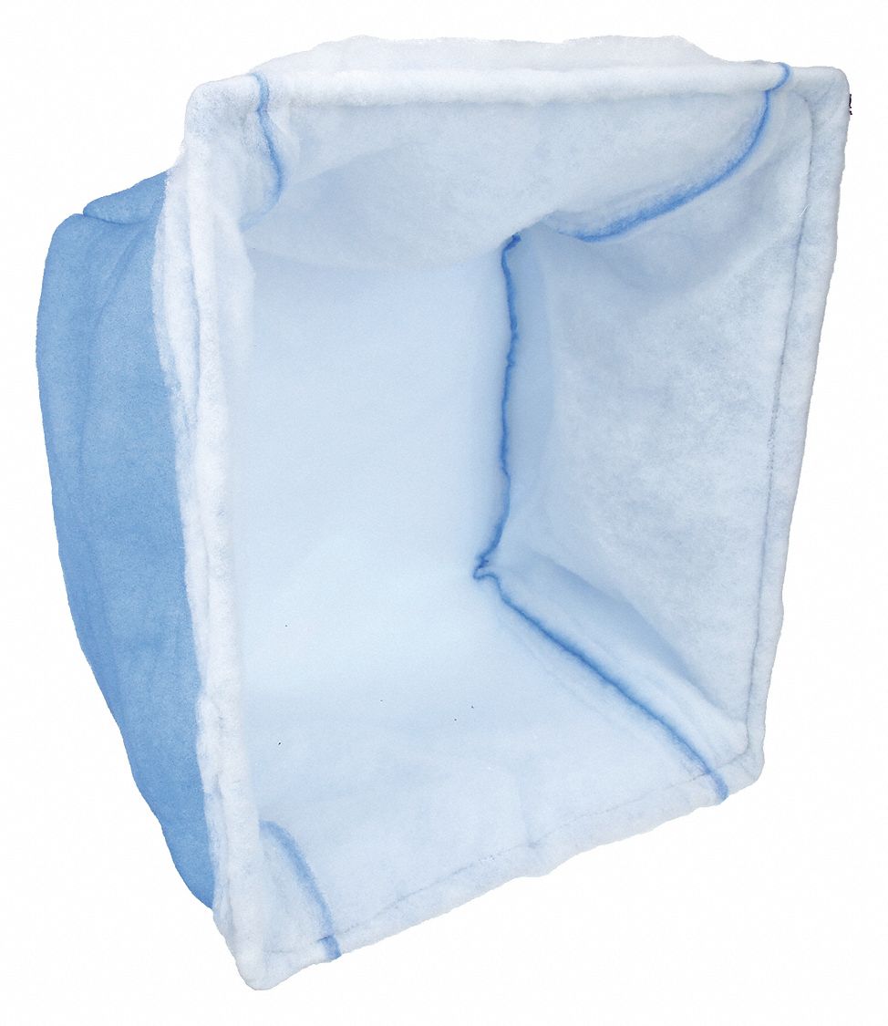 CUBE AIR FILTER, 20 X 25 X 20 IN, SYNTHETIC, 1 POCKET, 35% EFFICIENCY