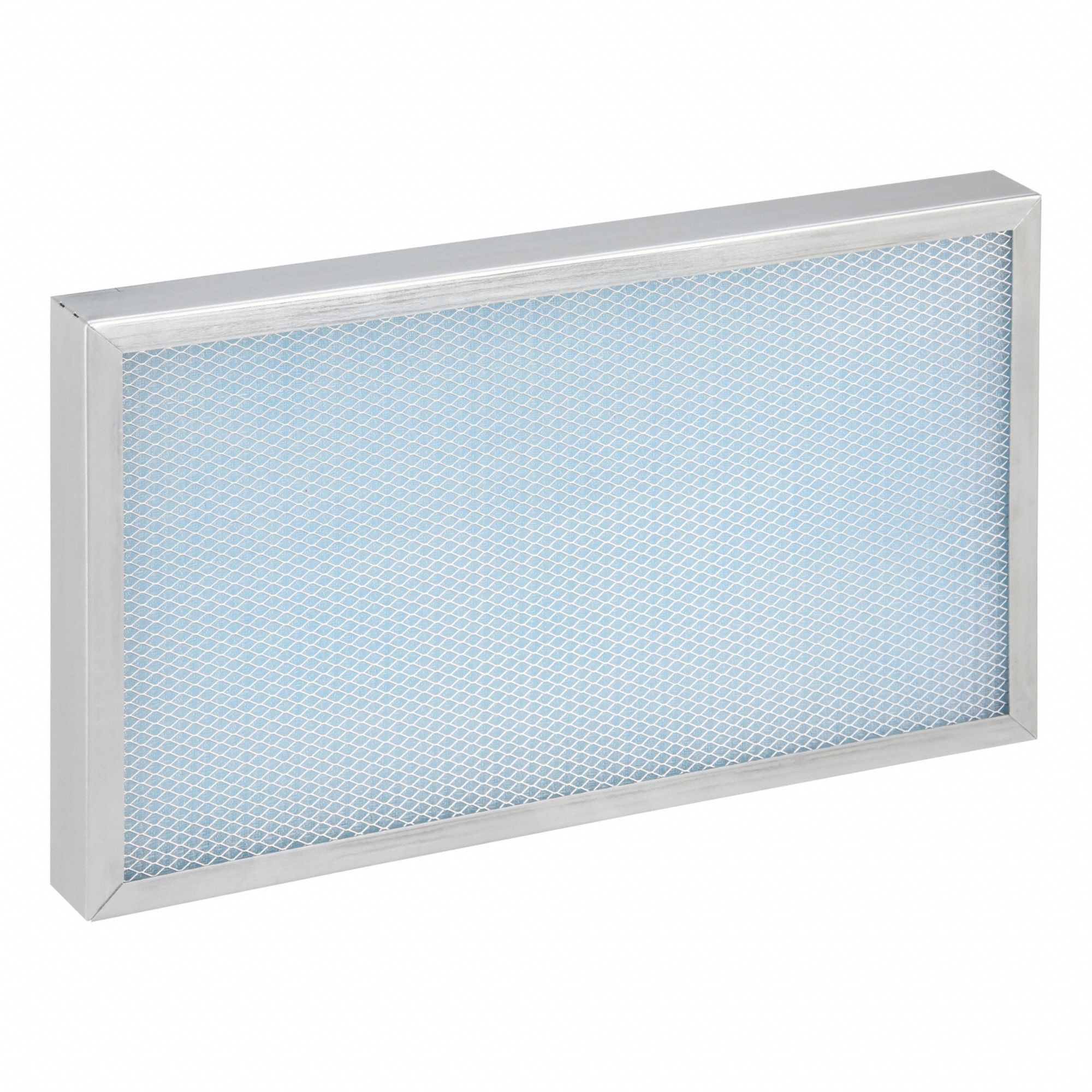 Washable Electrostatic Air Filter: 20 in x 12 in x 2 in, MERV 5, Polypropylene