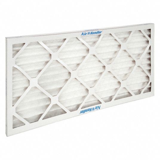 AIR HANDLER, 12x30x1, MERV 8, Pleated Air Filter 3DVK73DVK7 Grainger