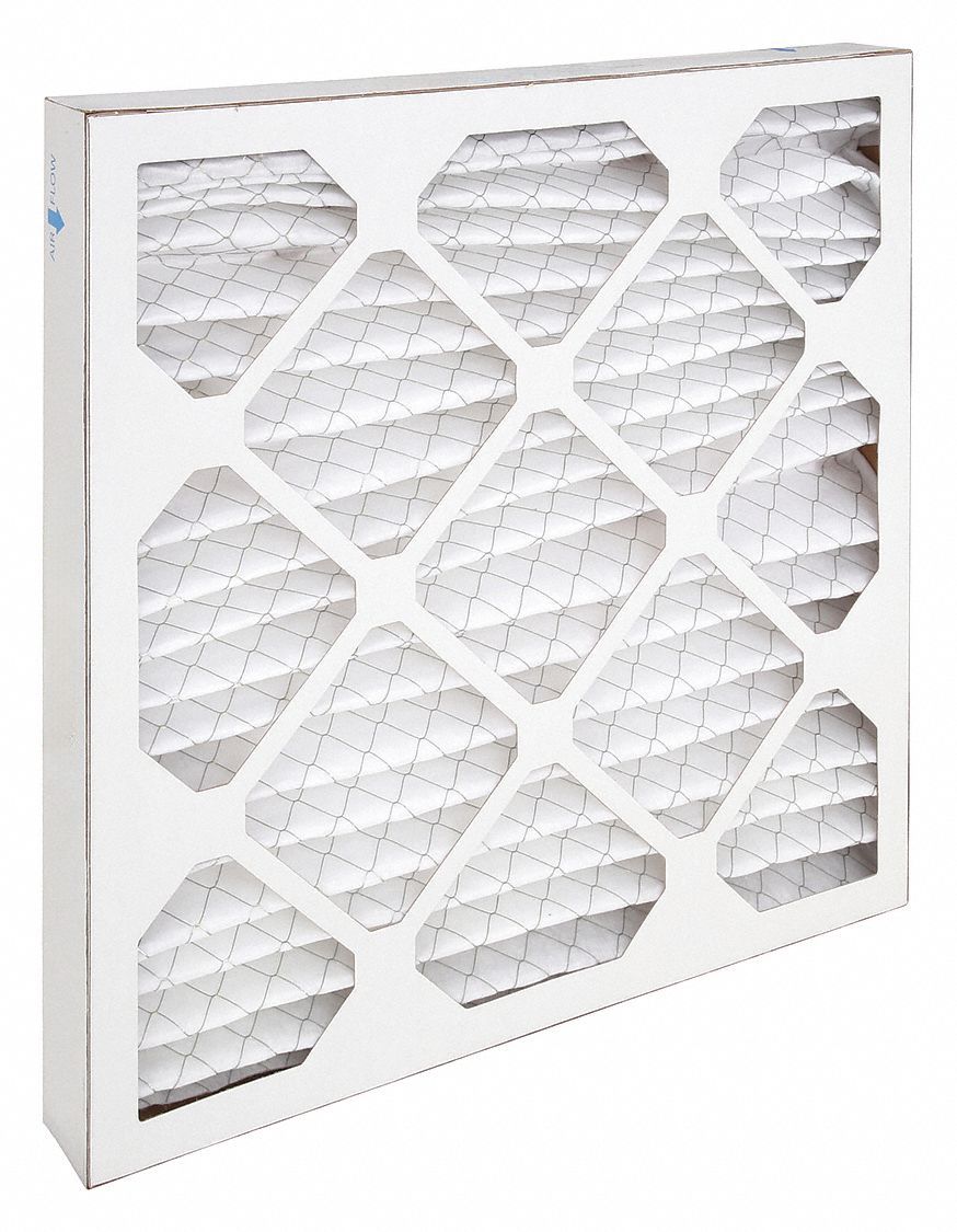GRAINGER, 16x16x2, MERV 8, Pleated Air Filter 6B9586B958 Grainger