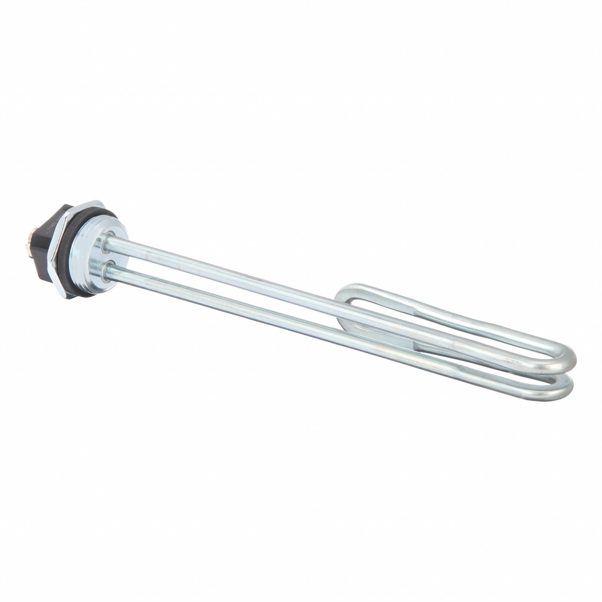 Water Heater Element: LWD, 3, 000 W, 240V AC, Threaded Pipe, 9 in Insert Lg