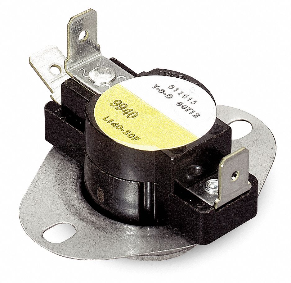 Snap Disc Control, Fan and Limit, Switch Closes (F) Fan 190, Limit