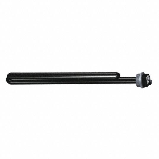 APPROVED VENDOR Water Heater Element: 6,000 W, 240V AC, Threaded Pipe,  22.63 in Insert Lg