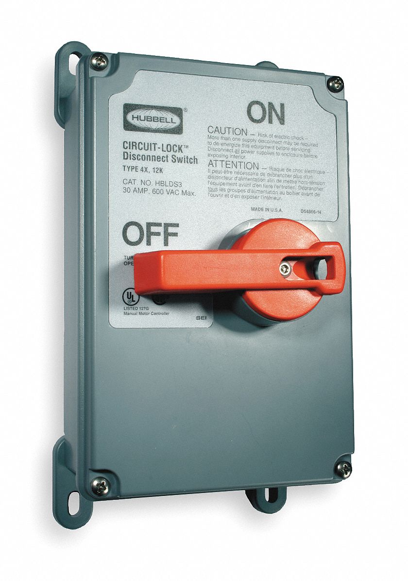 thumbnail image 2 of Enclosed Motor Disconnect Switch 20A 440V AC Egypt 2 of 14