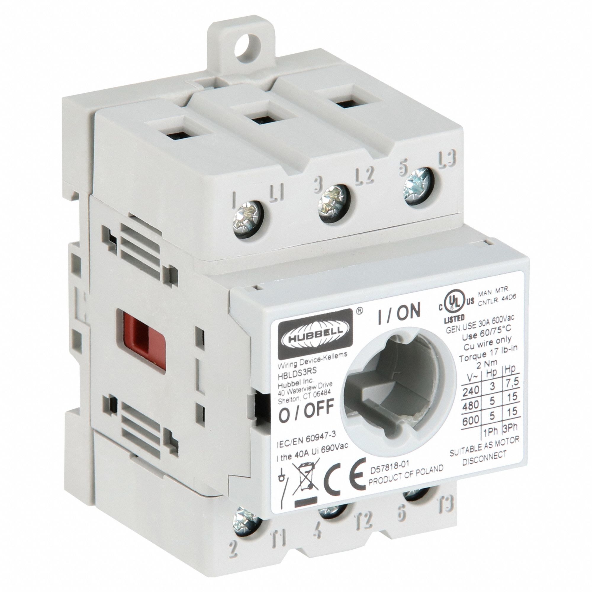 その他 HUBBELL HBL83001 Straight Blade Devices, Receptacles, Duplex, Compact